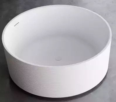 Ванна акриловая «Abber» AB9442 150/150 с каркасом с сифоном белая