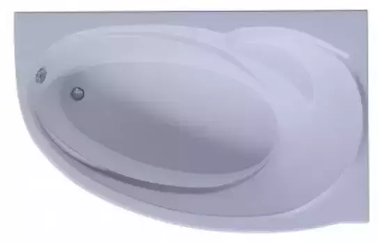 Ванна акриловая «Акватек» Бетта 170/97 без опор без сифона белая правая