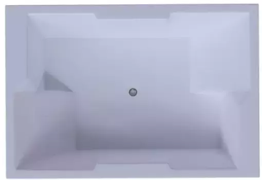 Ванна акриловая «Акватек» Дорадо 190/130 с каркасом с сифоном белая