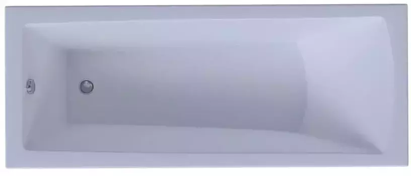 Ванна акриловая «Акватек» Либра New 160/70 с каркасом без сифона белая левая