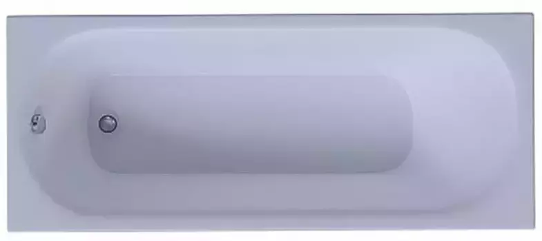 Ванна акриловая «Акватек» Лугано 160/70 без опор без сифона белая