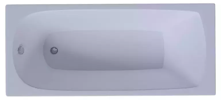 Ванна акриловая «Акватек» Ника 160/75 без опор без сифона белая