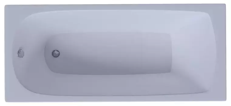 Ванна акриловая «Акватек» Ника 170/75 без опор без сифона белая