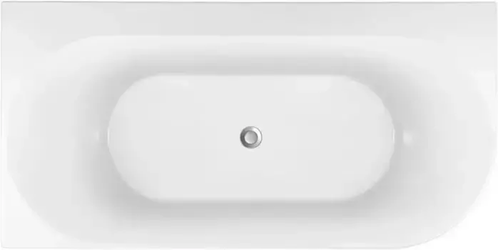 Ванна акриловая «Allen Brau» Priority 4 170/78 (287089) с ножками с сифоном белая левая