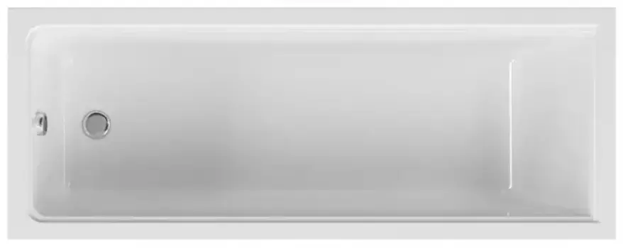 Ванна акриловая «Am.Pm» Gem 170/75 без опор без сифона белая