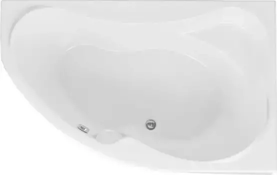 Ванна акриловая «Aquanet» Capri 160/100 с каркасом без сифона с ручками белая правая