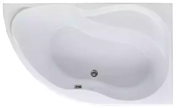 Ванна акриловая «Aquanet» Graciosa 150/90 без опор без сифона белая правая