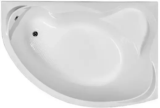 Ванна акриловая «Aquanet» Jamaica 160/110 с каркасом без сифона белая правая