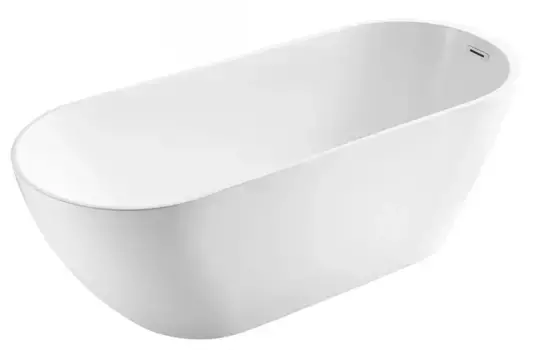Ванна акриловая «Azario» Bellago 170/70 с сифоном белая