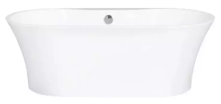 Ванна акриловая «Belbagno» BB201 150/80 с ножками с сифоном белая