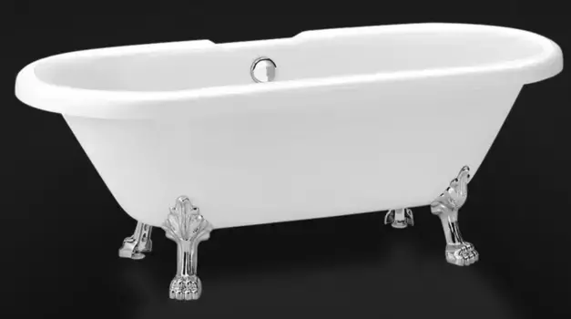 Ванна акриловая «Belbagno» BB21 177/80 без опор без сифона белая