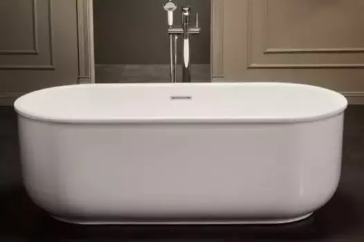 Ванна акриловая «Belbagno» BB401 170/80 с ножками с сифоном белая