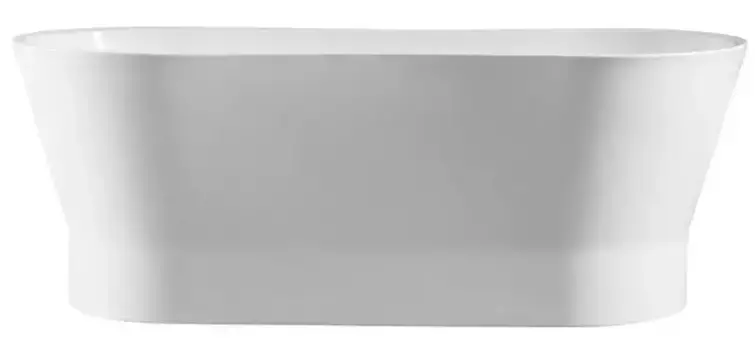 Ванна акриловая «Belbagno» BB406 165/73 с ножками с сифоном белая