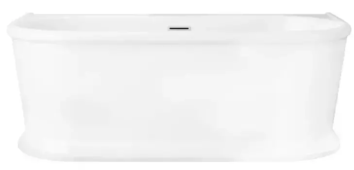 Ванна акриловая «Belbagno» BB408 170/80 с ножками перелив без сифона белая