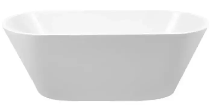 Ванна акриловая «Belbagno» BB61-1700-W0 170/75 без перелива с ножками с сифоном белая