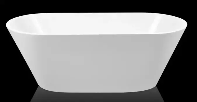 Ванна акриловая «Belbagno» BB61 170/75 с ножками с сифоном белая