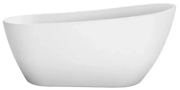 Ванна акриловая «Belbagno» BB704-1700-800-K 170/80 с ножками с сифоном белая