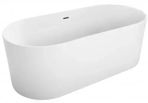 Ванна акриловая «Belbagno» BB705 170/80 с ножками с сифоном белая