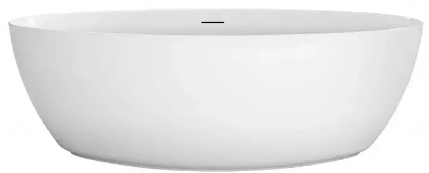 Ванна акриловая «Belbagno» BB707 186/88 с ножками с сифоном белая
