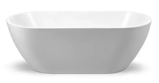 Ванна акриловая «Belbagno» BB70-1500-W0 150/75 без перелива с ножками без сифона белая