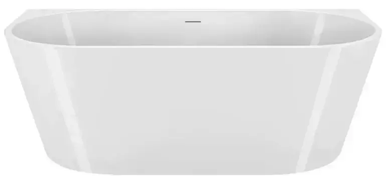 Ванна акриловая «Belbagno» BB710 140/75 с ножками с сифоном белая