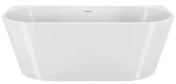 Ванна акриловая «Belbagno» BB710 150/75 с ножками с сифоном белая