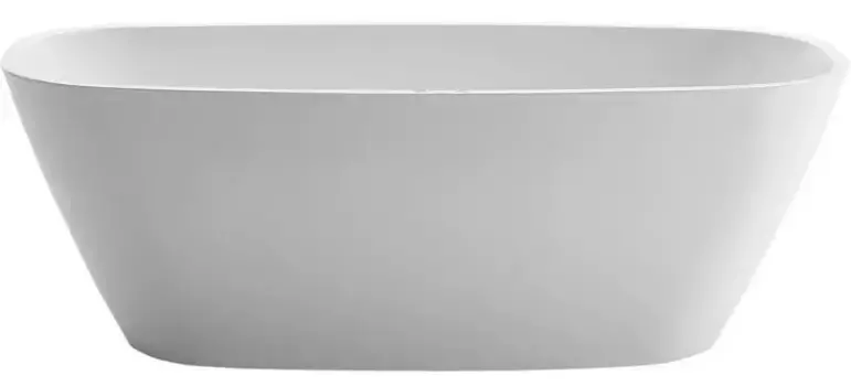 Ванна акриловая «Belbagno» BB72-1500-W0 150/76 без перелива с ножками без сифона белая