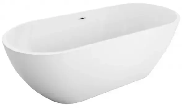 Ванна акриловая «Belbagno» Uno BB701-1400-720-K 140/72 с ножками с сифоном белая