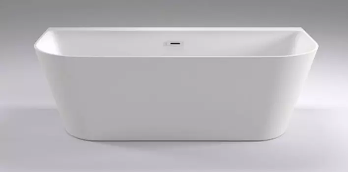 Ванна акриловая «Black & White» SB115 170/80 с сифоном белая