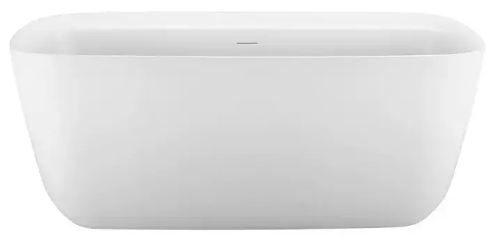 Ванна акриловая «Black & White» SB350 150/75 с ножками с сифоном белая глянцевая