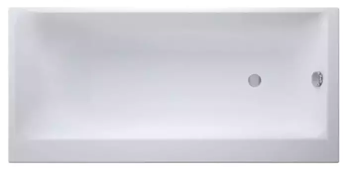 Ванна акриловая «Cersanit» Smart 170/80 63350 без опор без сифона ультра белая левая