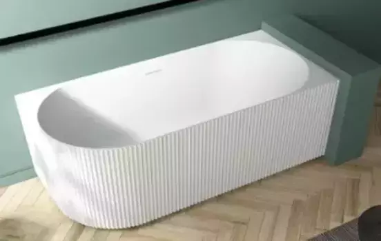 Ванна акриловая «Esbano» Bagama 170/80 с ножками с сифоном белая левая