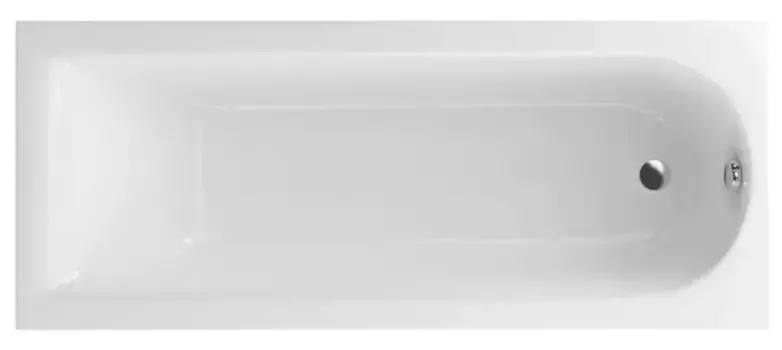 Ванна акриловая «Excellent» Aurum Slim 150/70 без опор без сифона белая