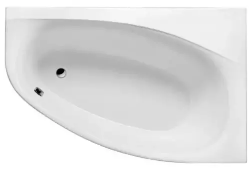Ванна акриловая «Excellent» Kameleon 170/110 без опор без сифона белая правая
