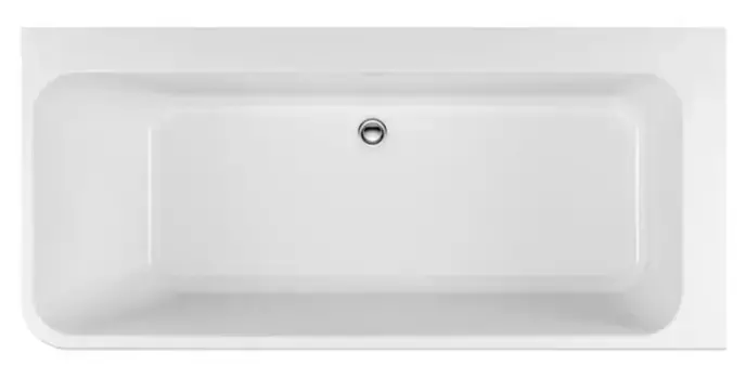 Ванна акриловая «Excellent» Lila 2.0 160/73 с ножками без сифона белая правая