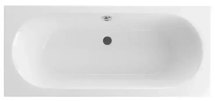 Ванна акриловая «Excellent» Oceana Slim 170/75 без опор без сифона белая