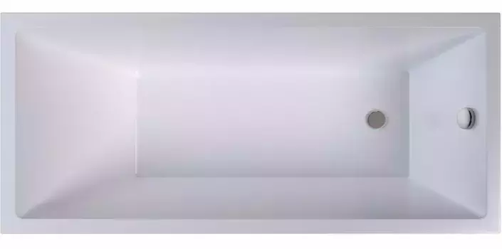 Ванна акриловая «Grossman» GR-2021 180/80 с каркасом с сифоном белая