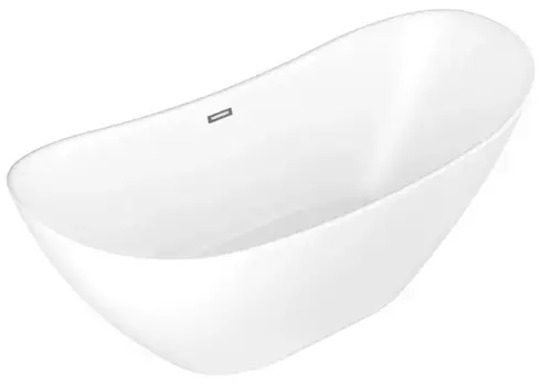 Ванна акриловая «Grossman» GR-2103M Galaxy 180/77 с сифоном белая