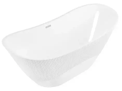 Ванна акриловая «Grossman» GR-2104 Galaxy 170/75 с сифоном белая