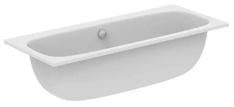 Ванна акриловая «Ideal Standard» i.life Duo 180/80 без опор без сифона белая