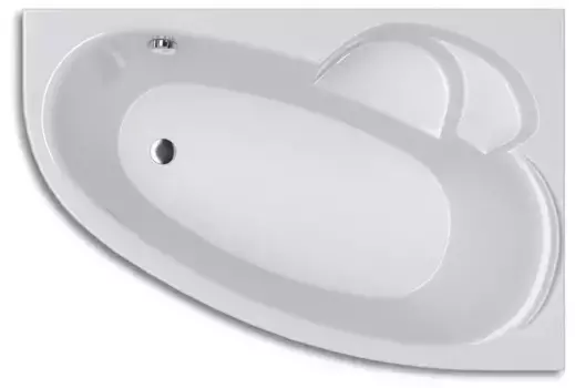 Ванна акриловая «Koller Pool» Karina 170/110 без опор без сифона белая правая