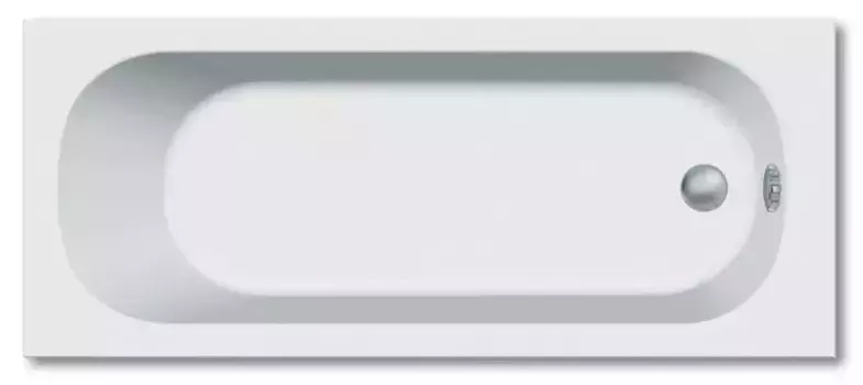 Ванна акриловая «Koller Pool» Round Arc 140/70 без опор без сифона белая