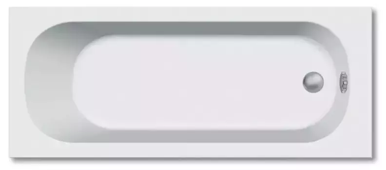 Ванна акриловая «Koller Pool» Round Arc 150/70 без опор без сифона белая