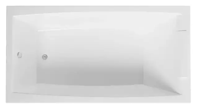Ванна акриловая «Marka One» Aelita 170/90 без опор без сифона белая