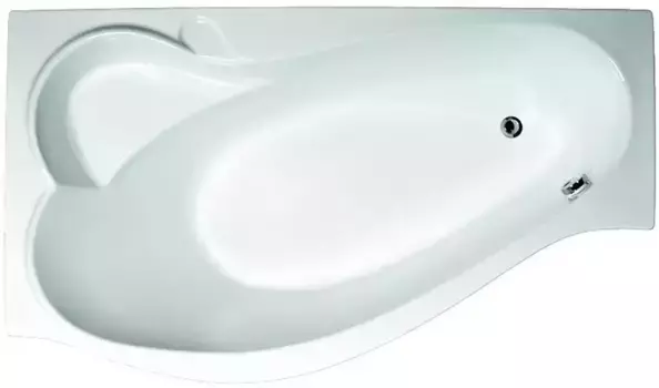 Ванна акриловая «Marka One» Gracia 170/100 без опор без сифона белая левая