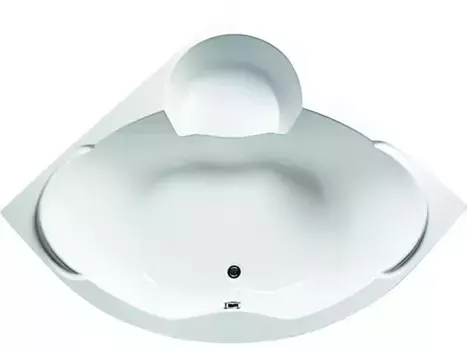 Ванна акриловая «Marka One» Trapani 140/140 без опор без сифона белая