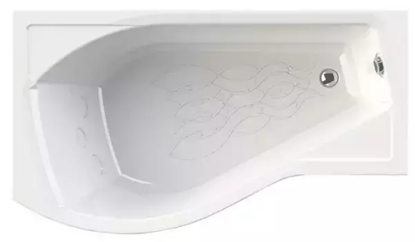 Ванна акриловая «Radomir» Миранда 168/95 с каркасом без сифона белая левая