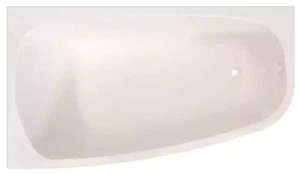 Ванна акриловая «Radomir» Рона 158/90 с каркасом без сифона белая левая