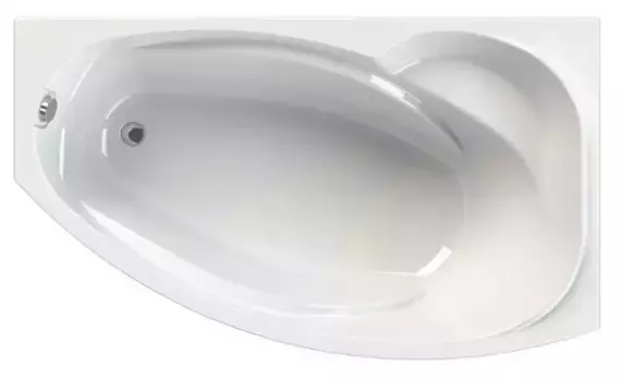 Ванна акриловая «Radomir» София 169/99 с каркасом без сифона белая правая
