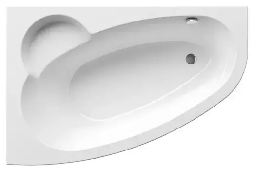 Ванна акриловая «Ravak» Asymmetric 170/110 без опор без сифона белая левая